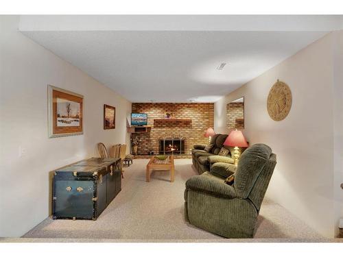 104 Edgedale Drive Nw, Calgary, AB - Indoor With Fireplace