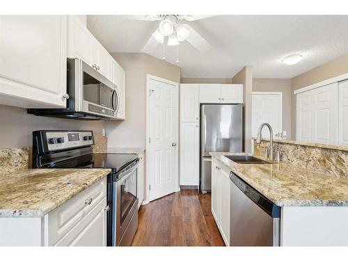 404-260 Shawville Way Se, Calgary, AB - Indoor Photo Showing Kitchen With Stainless Steel Kitchen With Upgraded Kitchen