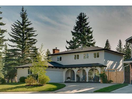 2203 Paliswood Bay Sw, Calgary, AB - Outdoor With Deck Patio Veranda With Facade