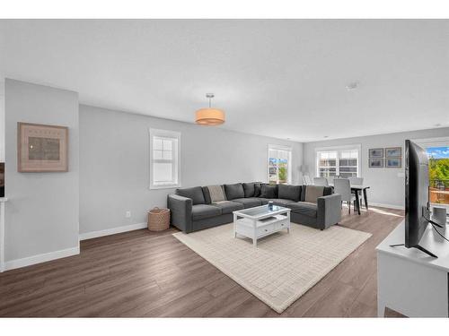 859 Cranston Avenue Se, Calgary, AB - Indoor Photo Showing Living Room