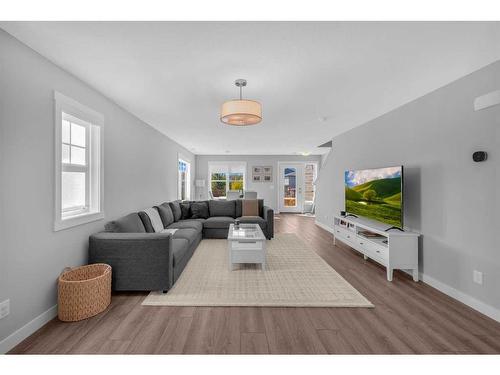 859 Cranston Avenue Se, Calgary, AB - Indoor Photo Showing Living Room