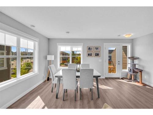 859 Cranston Avenue Se, Calgary, AB - Indoor Photo Showing Dining Room