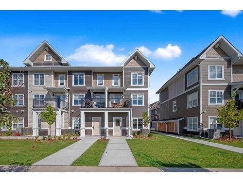 859 Cranston Avenue Se, Calgary, AB - Outdoor With Balcony With Facade