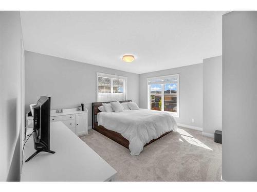 859 Cranston Avenue Se, Calgary, AB - Indoor Photo Showing Bedroom