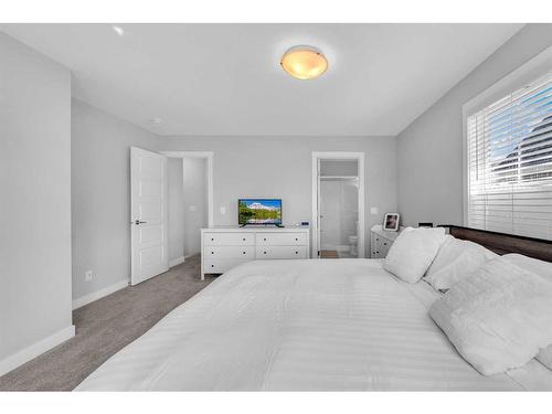 859 Cranston Avenue Se, Calgary, AB - Indoor Photo Showing Bedroom