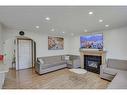 28 Tarawood Grove Ne, Calgary, AB  - Indoor Photo Showing Living Room With Fireplace 