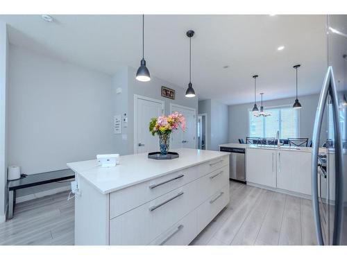 730 Savanna Landing Ne, Calgary, AB - Indoor Photo Showing Kitchen With Upgraded Kitchen