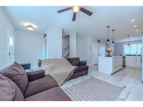 730 Savanna Landing Ne, Calgary, AB - Indoor Photo Showing Living Room