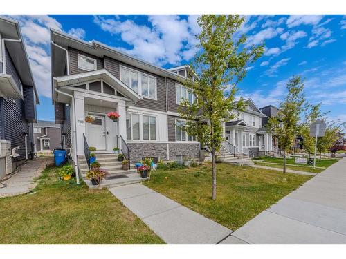 730 Savanna Landing Ne, Calgary, AB - Outdoor With Facade