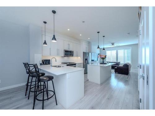 730 Savanna Landing Ne, Calgary, AB - Indoor Photo Showing Kitchen