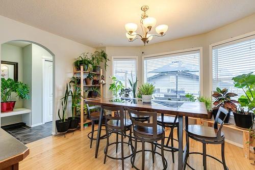 180 Silverado Way Sw, Calgary, AB - Indoor Photo Showing Dining Room