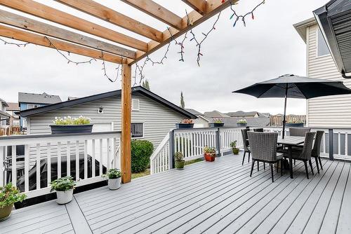 180 Silverado Way Sw, Calgary, AB - Outdoor With Deck Patio Veranda With Exterior