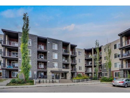 201-195 Kincora Glen Road Ne, Calgary, AB - Outdoor With Balcony With Facade