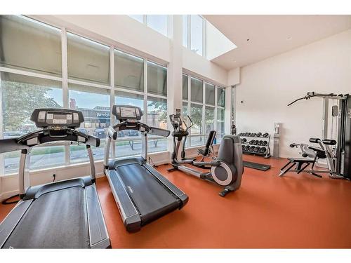 1610-3830 Brentwood Road Nw, Calgary, AB - Indoor Photo Showing Gym Room