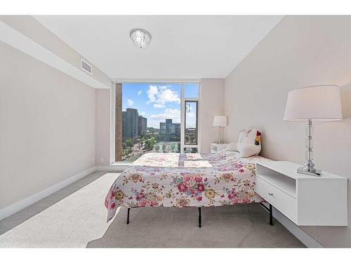 603-560 6 Avenue Se, Calgary, AB - Indoor Photo Showing Bedroom