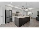 534 Harvest Grove Walk Ne, Calgary, AB  - Indoor Photo Showing Kitchen With Stainless Steel Kitchen With Double Sink With Upgraded Kitchen 