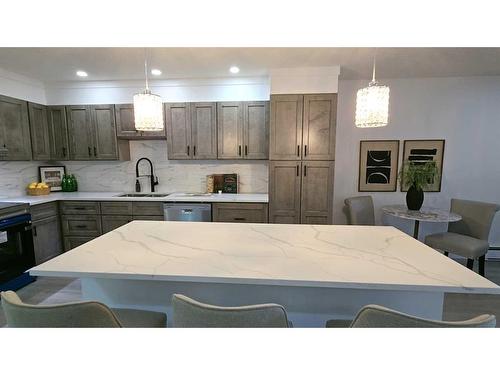 203-1001 68 Avenue Sw, Calgary, AB - Indoor Photo Showing Kitchen