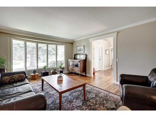 812 Lake Placid Drive Se, Calgary, AB - Indoor Photo Showing Living Room