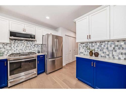 58 Kincora Manor Nw, Calgary, AB - Indoor Photo Showing Kitchen With Upgraded Kitchen