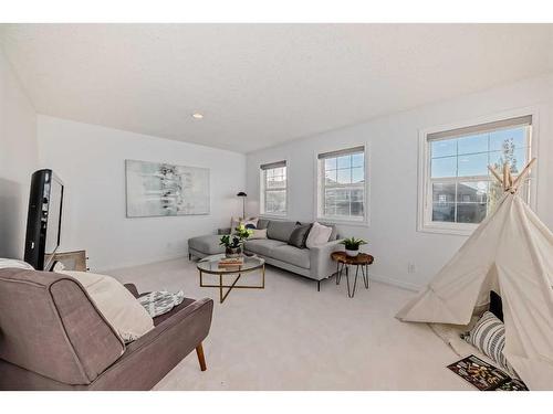 58 Kincora Manor Nw, Calgary, AB - Indoor Photo Showing Living Room