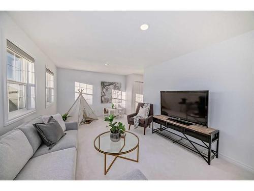 58 Kincora Manor Nw, Calgary, AB - Indoor Photo Showing Living Room