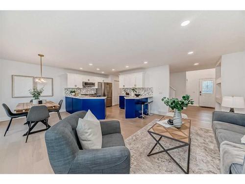 58 Kincora Manor Nw, Calgary, AB - Indoor Photo Showing Living Room