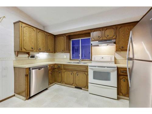 356 Whitworth Way Ne, Calgary, AB - Indoor Photo Showing Kitchen With Double Sink