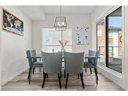 420 Harvest Grove Walk Ne, Calgary, AB - Indoor Photo Showing Dining Room