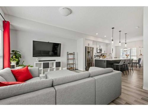 420 Harvest Grove Walk Ne, Calgary, AB - Indoor Photo Showing Living Room