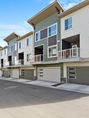 420 Harvest Grove Walk Ne, Calgary, AB - Outdoor With Balcony With Facade