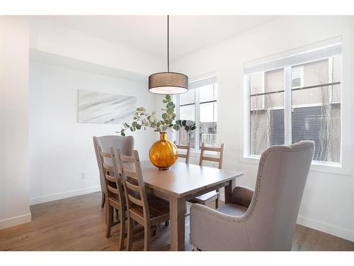 803-280 Chelsea Road, Chestermere, AB - Indoor Photo Showing Dining Room