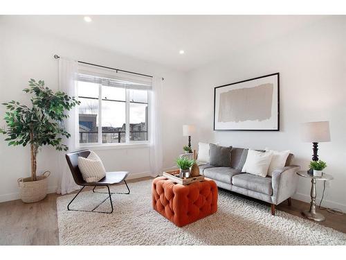 803-280 Chelsea Road, Chestermere, AB - Indoor Photo Showing Living Room