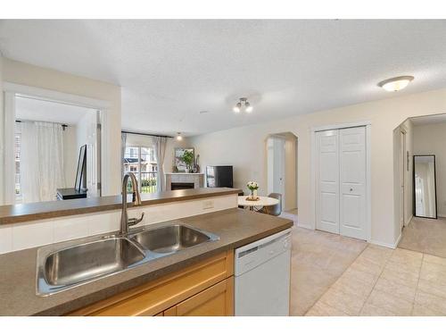 4210-70 Panamount Drive Nw, Calgary, AB - Indoor Photo Showing Kitchen With Double Sink