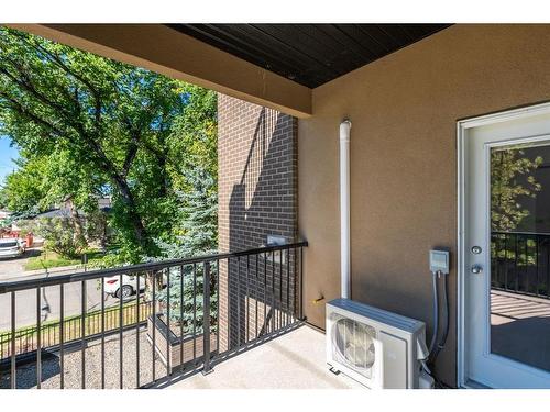 201-518 33 Street Nw, Calgary, AB - Outdoor With Balcony With Exterior