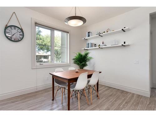 201-518 33 Street Nw, Calgary, AB - Indoor Photo Showing Dining Room