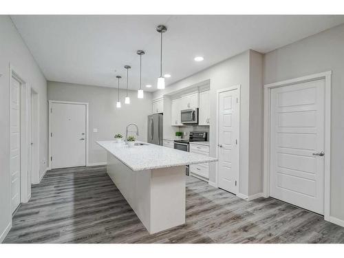 135-20 Seton Park Se, Calgary, AB - Indoor Photo Showing Kitchen With Upgraded Kitchen