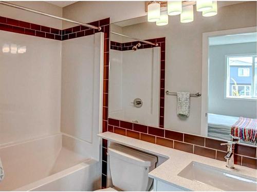 249 Creekside Boulevard, Calgary, AB - Indoor Photo Showing Bathroom