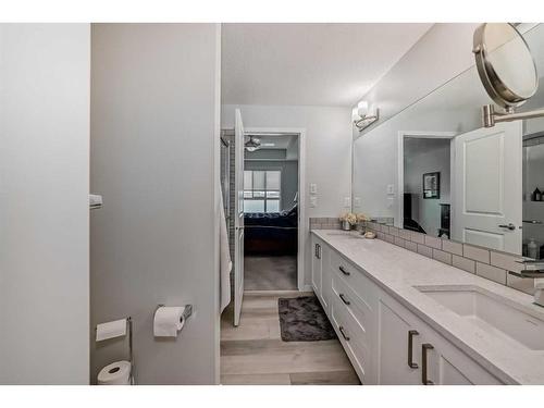 205-360 Harvest Hills Way Ne, Calgary, AB - Indoor Photo Showing Bathroom