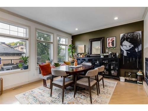 468 27 Avenue Nw, Calgary, AB - Indoor Photo Showing Dining Room