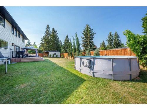 428 Wilverside Way Se, Calgary, AB - Outdoor With Above Ground Pool