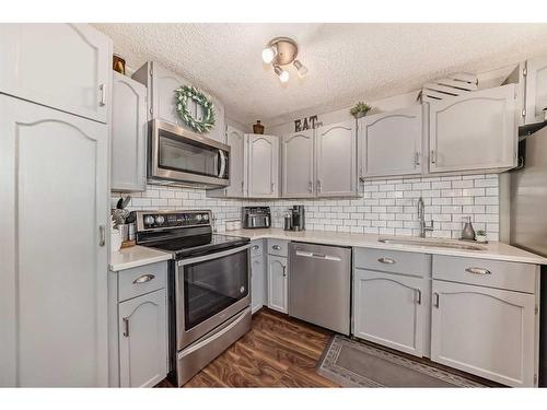 68 Templeby Way Ne, Calgary, AB - Indoor Photo Showing Kitchen With Stainless Steel Kitchen With Double Sink