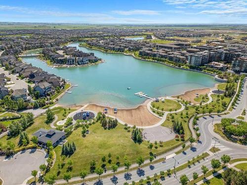 124 Masters Street Se, Calgary, AB - Outdoor With Body Of Water With View