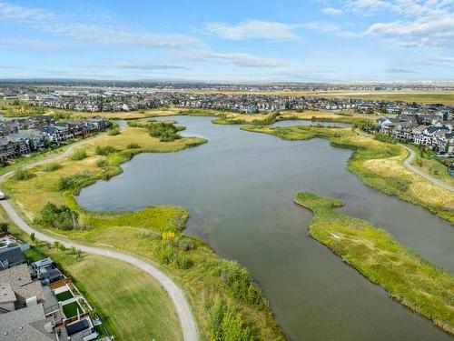 124 Masters Street Se, Calgary, AB - Outdoor With Body Of Water With View