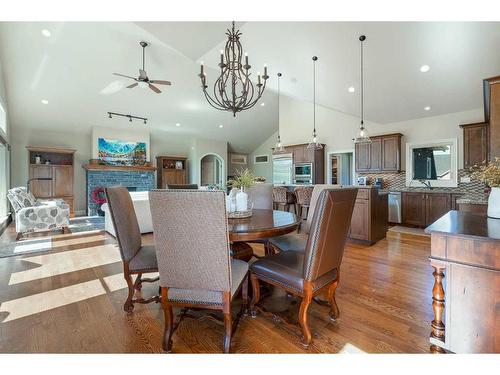 249 Elbow Ridge Haven, Rural Rocky View County, AB - Indoor Photo Showing Dining Room