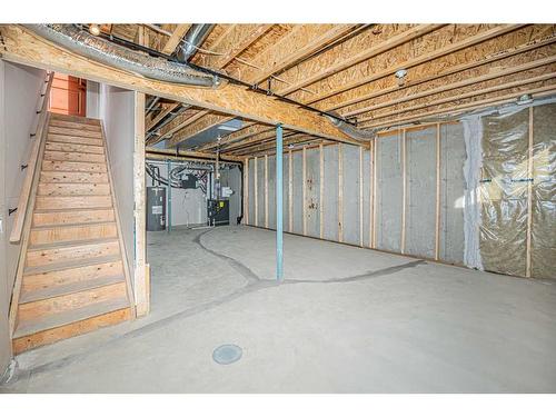 958 Bayview Rise Sw, Airdrie, AB - Indoor Photo Showing Basement