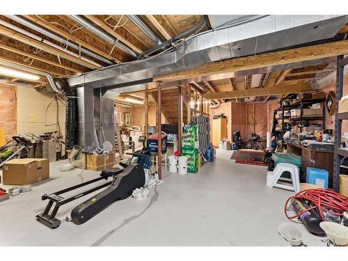 268 Rocky Ridge Bay Nw, Calgary, AB - Indoor Photo Showing Basement