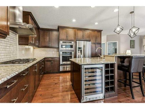 47 Panamount Road Nw, Calgary, AB - Indoor Photo Showing Kitchen With Stainless Steel Kitchen With Upgraded Kitchen