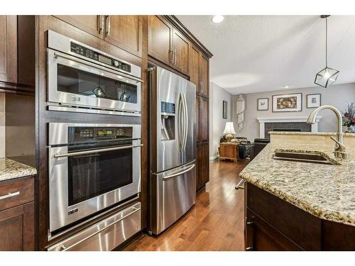 47 Panamount Road Nw, Calgary, AB - Indoor Photo Showing Kitchen With Stainless Steel Kitchen With Double Sink With Upgraded Kitchen