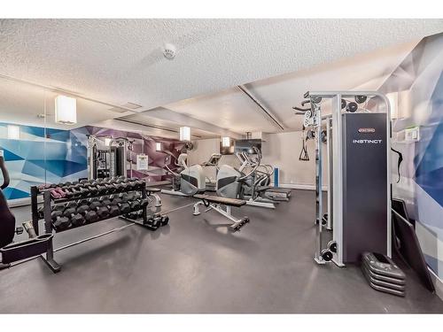 211-510 Edmonton Trail Ne, Calgary, AB - Indoor Photo Showing Gym Room