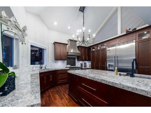 57 Mckenzie Lake Point Se, Calgary, AB - Indoor Photo Showing Kitchen With Upgraded Kitchen